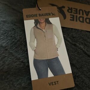 Eddie Bauer Beige Vest